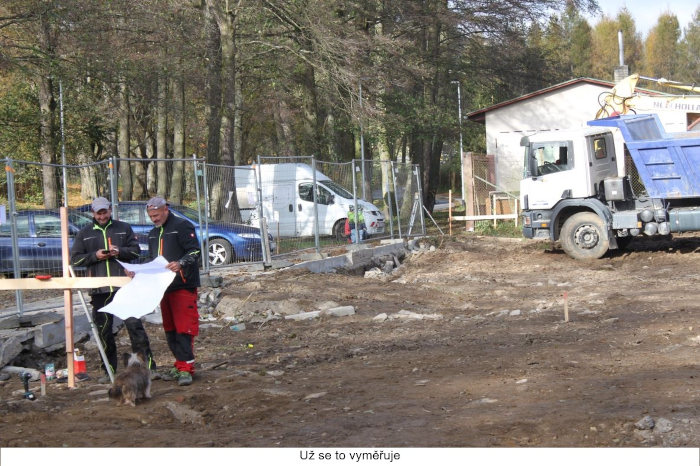 foto z rekonstrukce stelnice