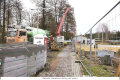foto z rekonstrukce stelnice v Novm Mst