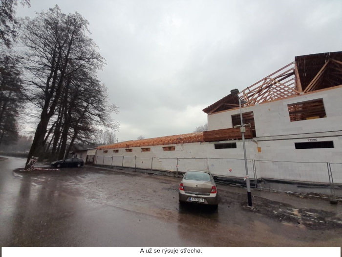 foto z rekonstrukce stelnice