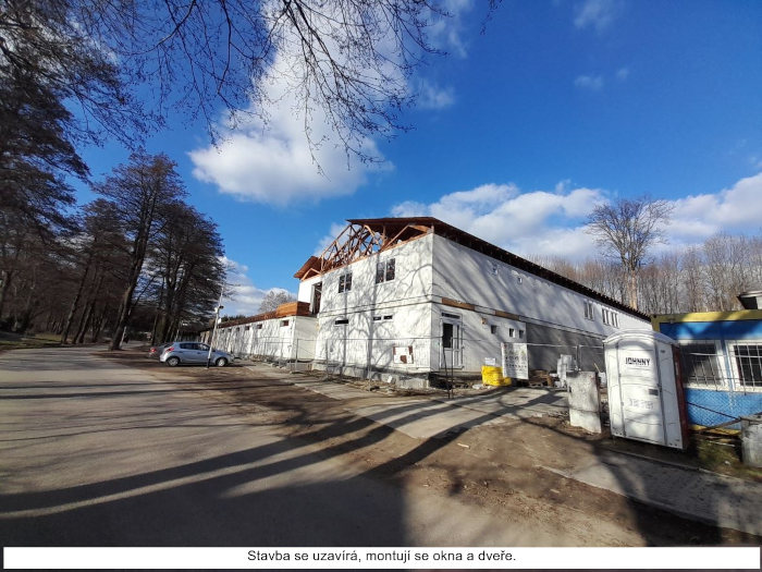 foto z rekonstrukce stelnice