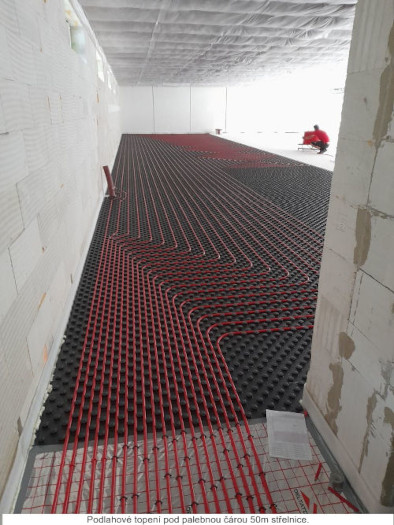 foto z rekonstrukce stelnice